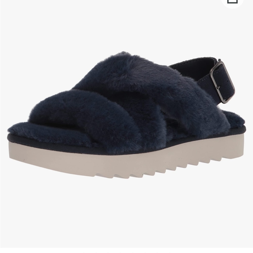 Koolaburra by UGG Women's Fuzz-ee Flat Sandal - Picture 3 of 6